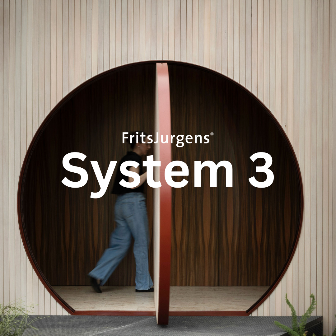 System 3 pivot door system by FritsJurgens